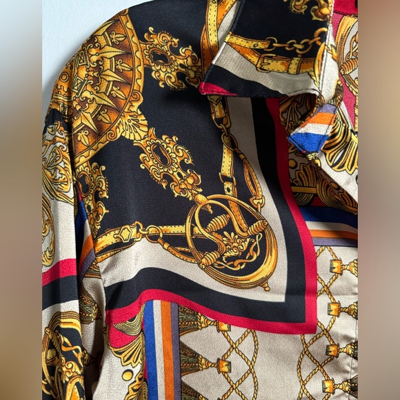 Designer print blouse - Picture 5 of 5